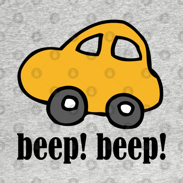 Beep! Beep! Toy Car by Maries Papier Bleu